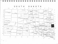 South Dakota State Map, Moody County 1991